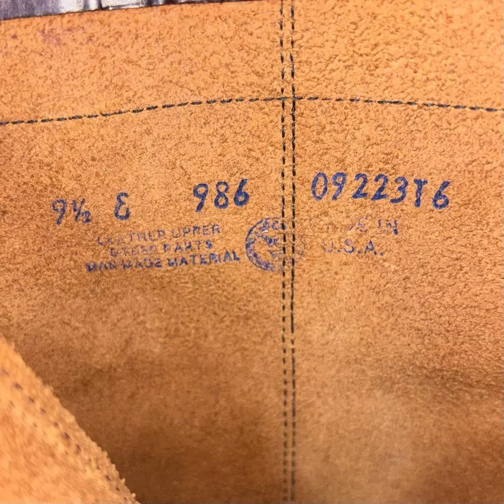Vintage 80s Leather Classics by Mason Burgundy Leather Ankle Zip Boots USA 9.5 E